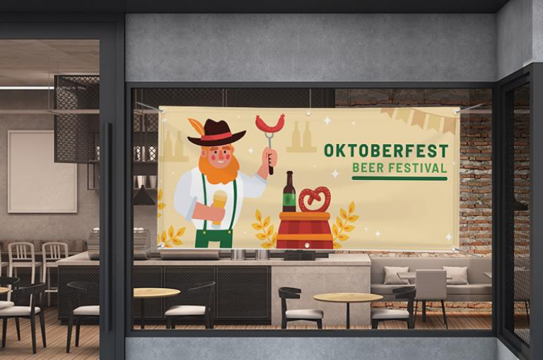 How Strategically Designed Banners Amplify Your Brand at Oktober Fest?