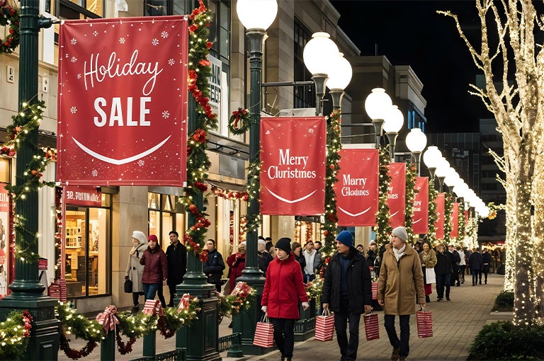 Legal Considerations for Outdoor Christmas Banners