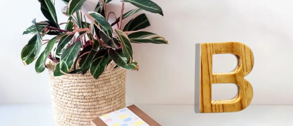 Wooden Letters: A Natural Touc