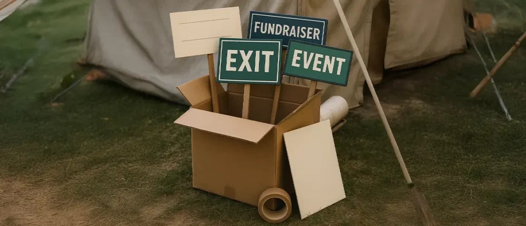 3 Steps That Aid in Packing, Storing and Re-Using Event Signages Like a Pro