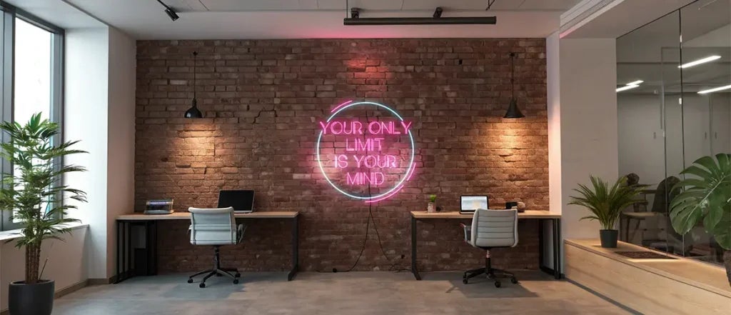 Motivational Neon Quotes for New Year’s Resolutions