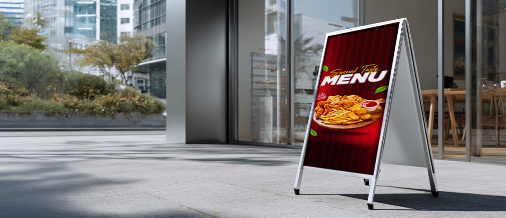 Sandwich Boards: A-Frames with Their Advantages 