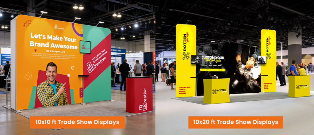 Ignoring Booth Size and Layout Optimization