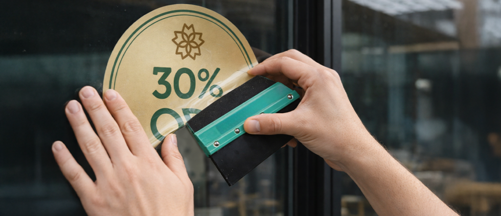 Removing Stickers from Glass Surfaces